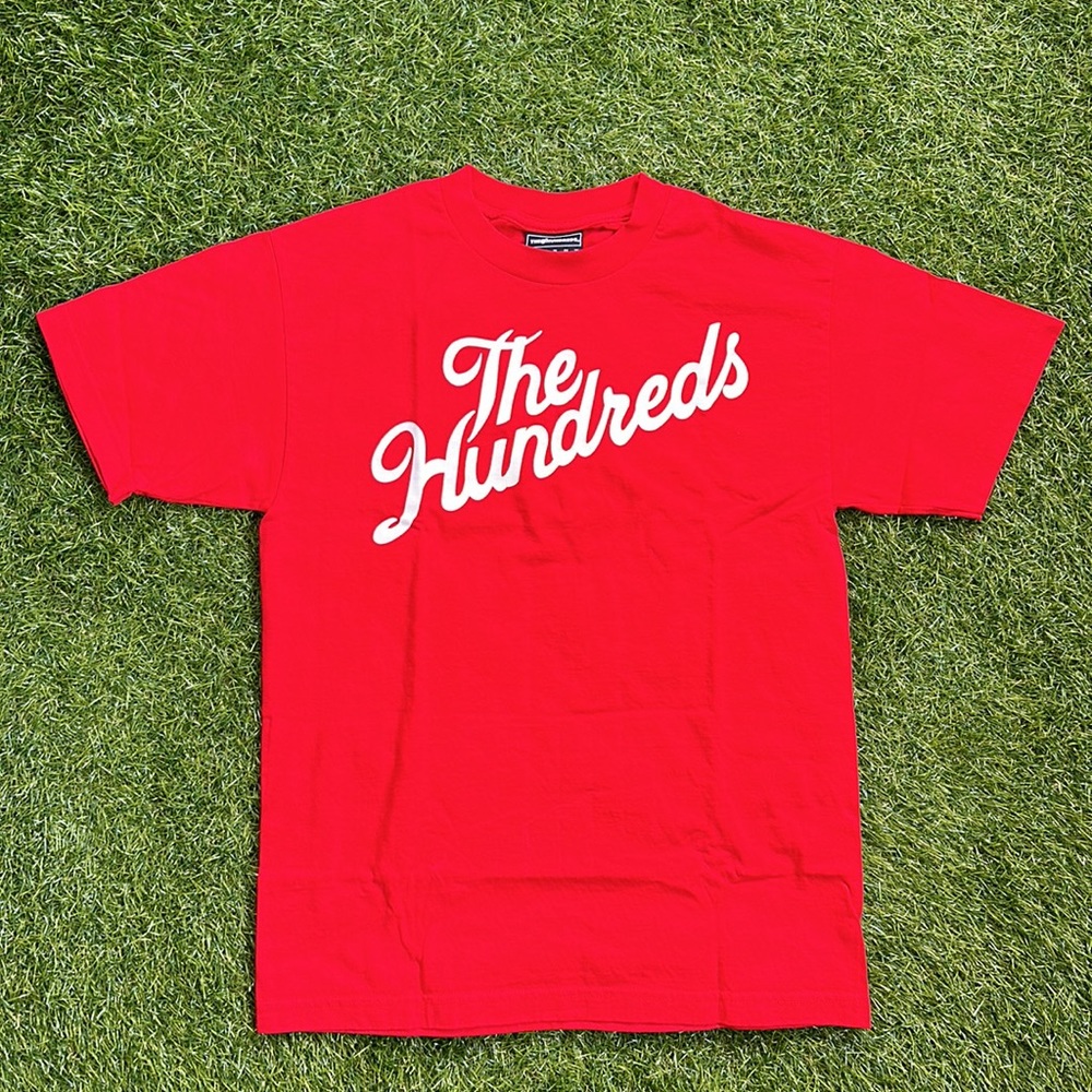 The Hundreds “Classic Script” Logo Short Sleeve Tee